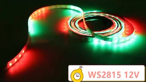 WS2811 WS2812B WS2813 WS2815 5050 RGB Smart LED IC 30/60/144Pixels/Leds/m Tape Light