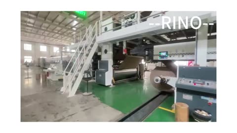 corrugated cardboard production line