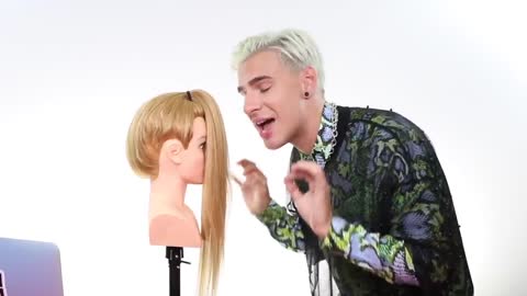 😍👉PRO HAIRDRESSER FOLLOWS A DIY HAIRCUT TUTORIAL