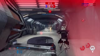 Star Wars Battlefront II: Instant Action Mission (Attack) Separatist Dreadnought Republic Gameplay