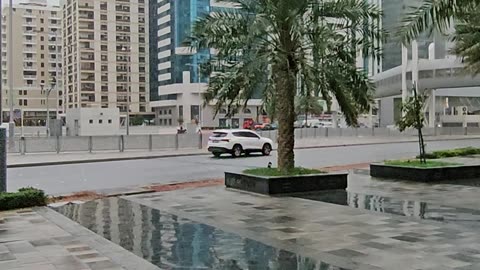 Rain In Abu Dhabi