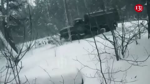 Ukrainian saboteurs entering Russian territory ambush a truck with Russians on board –Combat footage