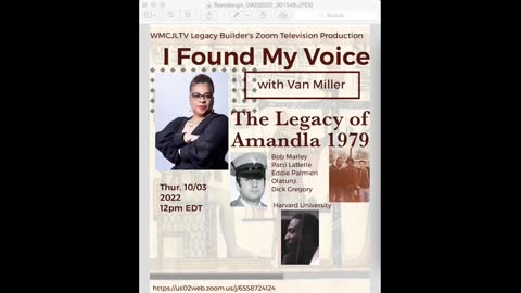 I found my voice - The Legacy of Amandla 1979
