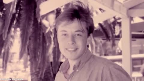 Young Elon Musk being Cocky