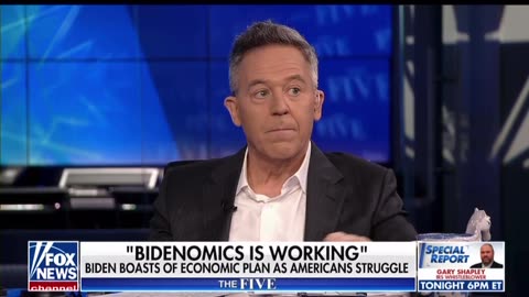 Greg Gutfeld defines Bidenomics