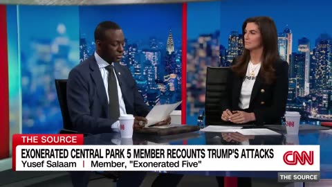 Exonerated 'Central Park 5' member reads letter sent to him after Trump's infamous 1989 ad