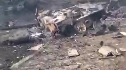 Entire Russian Armoured Column Destroyed by Ukrainian Forces in Bucha near Kyiv, 27th February 2022