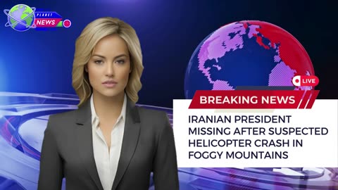 Iranian President Missing After Suspected Helicopter Crash in Foggy Mountains