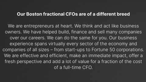 Venture Growth Partners: Your Trusted Fractional CFO in Boston