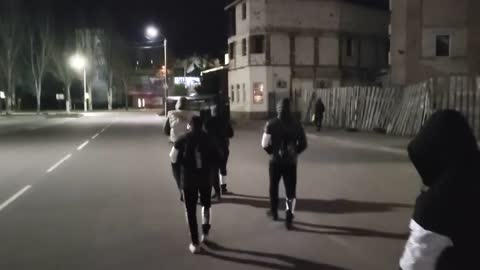 Residents of Melitopol patrol the city