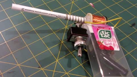 How to Make a Tic Tac COIL GUN easily
