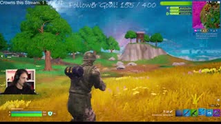 Stream Ends at 100 Crowns - FORTNITE - Gaming on LakeTime