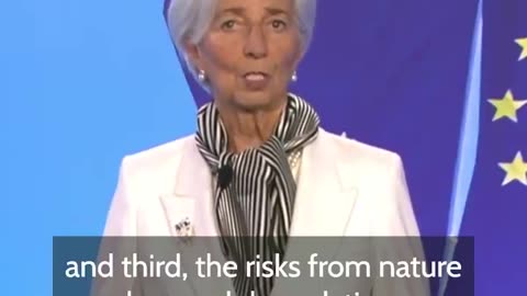 ⚠️⚠️⚠️ Christine Lagarde, European Central Bank head, is off her rocker...