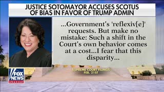 Severino blasts Sotomayor over rebuke of GOP-appointed justices