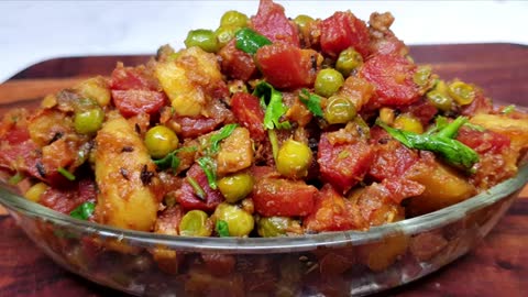 Gajar matar ki Sabji | Simple & Delicious Gajar Matar Ki Sabji |