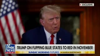 Can Trump Flip Blue States To Red? He Says He Can