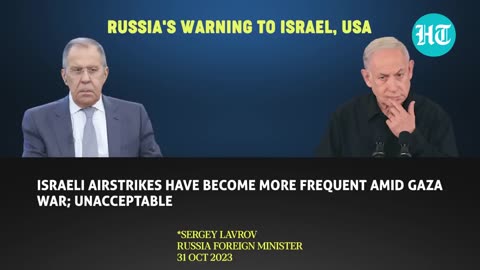 Russia Warns USA, Israel For Using Hamas As Excuse To 'Expand' War In Mid East, Slams Syria Strikes