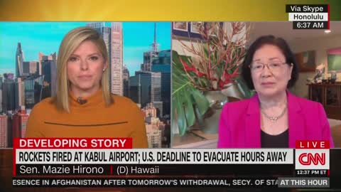 Ignorant Dem Sen. Hirono Refuses To Hold Biden Accountable For Afghanistan