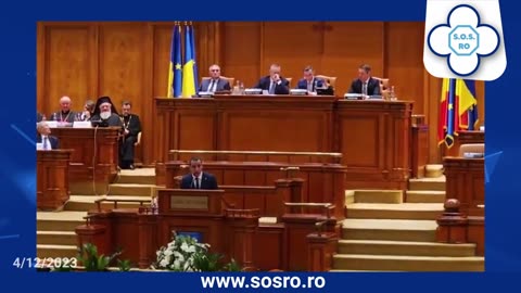 2023/12/04 Diana Iovanovici-Șoșoacă LIVE din Parlamentul României (scurt)