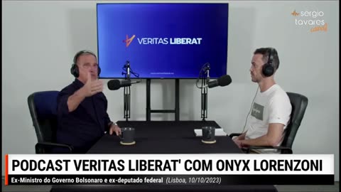 🎙️Podcast 'Veritas Liberat' com Onix Lorenzoni 🇧🇷​ (09/10/2023)