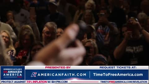 Eric Trump Calls Donald Trump at the ReAwaken America Tour In Canton Ohio- 02.18.2022