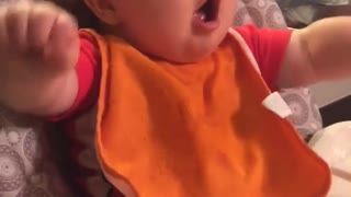 Baby Finds Ceiling Fan Intense