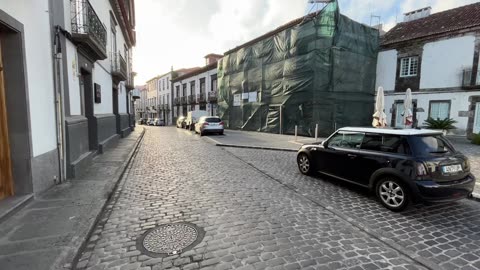 Ponta Delgada 1st Fall (Satur)Day Walk City Center - Azores Portugal - 23.09.2023 #IRL