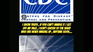 What does the CDC & CHEMTRAILS have in common , a lot apparently...