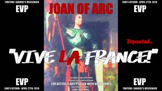 EVP Joan Of Arc Speaking From The Other Side Of The Veil Afterlife Spirit Communication