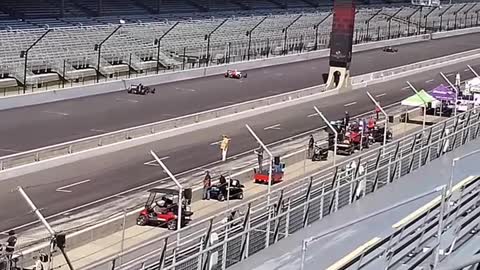 Trevor at Indianapolis Motor Speedway