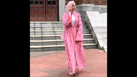 Muslim Hijab Arabic Sari Indian Dress