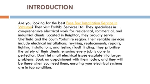Best Fuse Box Installation Service in Whiston