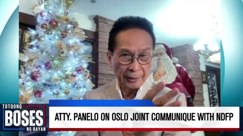 Atty. Panelo on Oslo Joint Communique with NDFP: Labag sa interes ng taumbayan