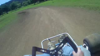 Backyard Dirt Karting - Onboard