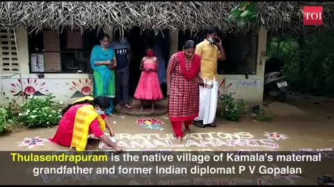 Kamala Harris's ancestral village in Tamil Nadu celebrates her victory