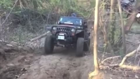 Jeep Fun hill climbing