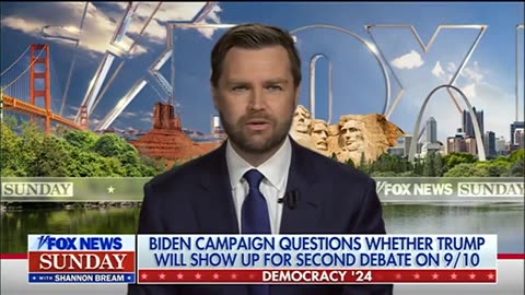 JD Vance: ‘ How do we stop a world where everything seems to be on fire under Biden?’