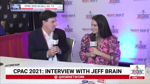 Interview with Jeff Brain at CPAC 2021 in Dallas 7/10/21
