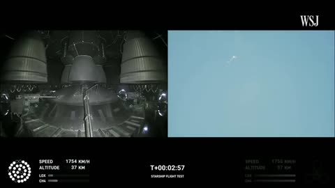 Starship Explosion Video: Watch ElonMusk's Rocket Exxplode After Launch | WSJ#Starship#WSJ #ElonMusk