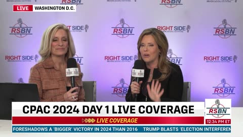 RSBN Interviews Mercedes Schlapp at CPAC in DC 2024 - 2/22/24