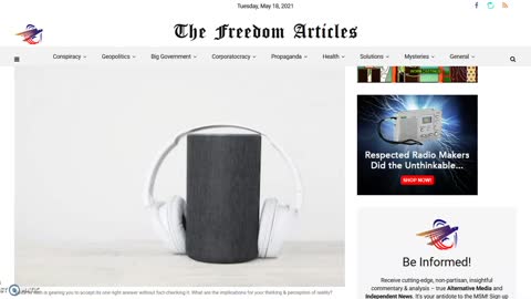 The Freedom Articles: Big Tech and AI/Transhuman
