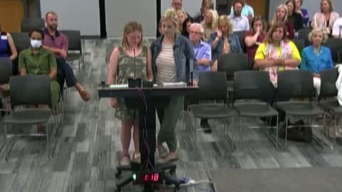 Courageous Little Girl Speaks at School Board Meeting About Effects of Teaching CRT in School