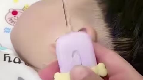 Clean your baby's ear wax without hurting them at all