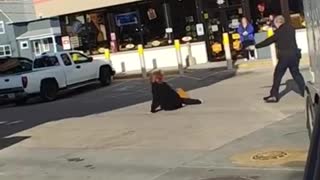 Unstable Woman Gets Tased After Trying To Exorcise A Police Officer