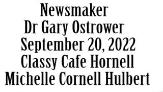 Wlea Newsmaker, September 20, 2022, Dr Gary Ostrower