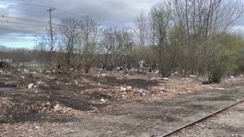 Clean Up Begins At Concord Railroad Tracks