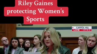 Riley Gaines defends Women’s Sports