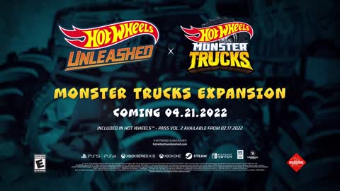 Hot Wheels Unleashed - Official Hot Wheels Monster Trucks Expansion Teaser Trailer