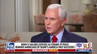 Mike Pence blasts the Biden admin's weak actions to deter Russian aggression