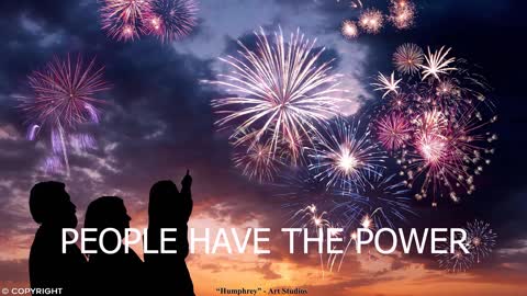 #PEOPLE HAVE THE POWER - “ALL’ALBA VINCERO’!!”😇💖👍 (ripropongo, con finale a sorpresa)